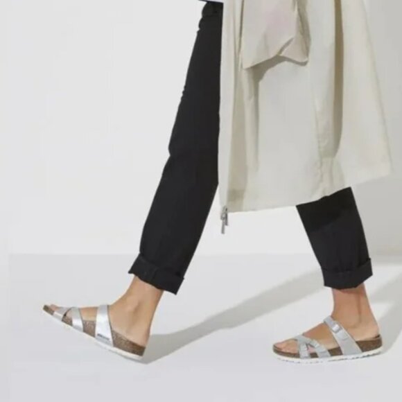 NEW Birkenstock Made in Germany Franca Vegan Sandals For Women 253 - Picture 1 of 9